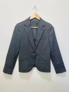 アオキレミュースカートスーツLMサイズチャコールグレー通勤通学のサムネイル