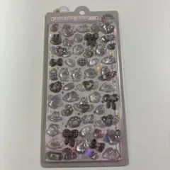 正規品 ボンボンドロップシール しろくろボンボン うさぎ りぼん クーリア