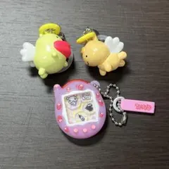 めじるしアクセサリー　たまごっち　たらてん　くりてん　ふらわっち シャカシャカ