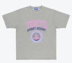 【新品未使用】東京ディズニーリゾート Tシャツ Mサイズ グレー
