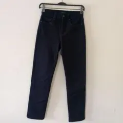 UNIQLO JEANS ダークブルー スキニージーンズ　61cm　24