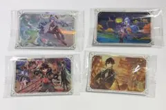 原神ウエハース　ステッカー　×4
