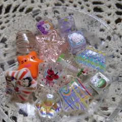 カラフル ビーズセット ハンドメイド素材