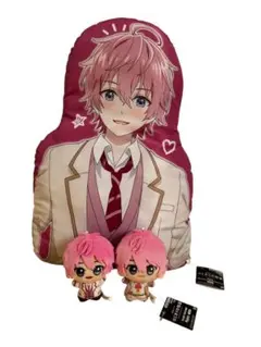 すとぷり　さとみ　クッションとぬいぐるみセット