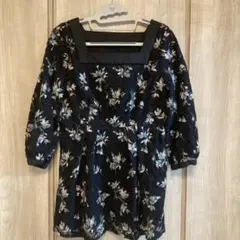 新品タグ付き ブラジルブランド インポート レースブラウス 花柄 