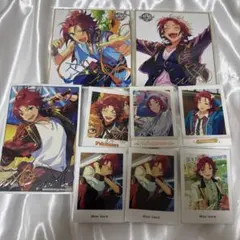 あんスタ 衣更真緒 色紙 サインステッカー ぱしゃっつ ぱしゃこれ 箔押し