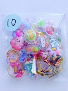 ぷっくり　硬いシール　立体　詰め合わせ　１０