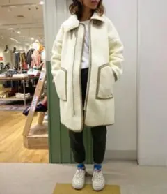 AVIREX アビレックス ボアコート ボアブルゾン