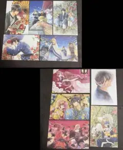 暁のヨナ 花とゆめ 2022 複製原画 付録 イラストカード 10枚 まとめ売り