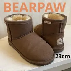 BEARPAW ブラウンショートブーツ