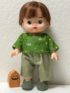 あお君の普段着セット❣️400円シリーズ、編み靴付き^ - ^ プロフもみてね