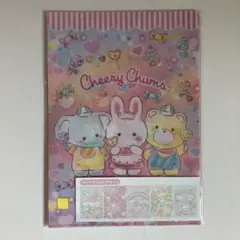 サンリオ　チアリーチャム　クリアファイル　5枚入り