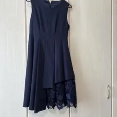 パーティ用ドレス　ネイビー