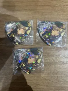あんスタ 大神晃牙 とるパカ ハートカンバッジ キャラバッジ セット