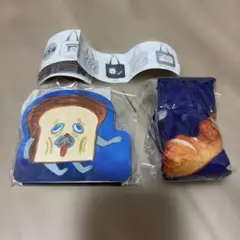 パンどろぼう ガチャ　バッグ　ダイカットメモ帳　まずい　セットのサムネイル