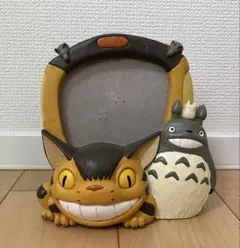 スタジオジブリ　となりのトトロ フォトフレーム　写真立て ネコバスに乗って