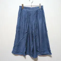 1537【THE EMPORIUM】 カジュアルパンツ　ガウチョ　(Ｍ)　ワイド