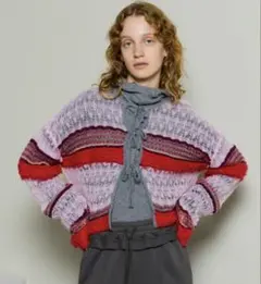 美品✨MAISON SPECIAL 25AW カーディガン モヘア混