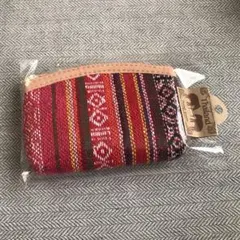 タイ産　ハンドメイドポーチ