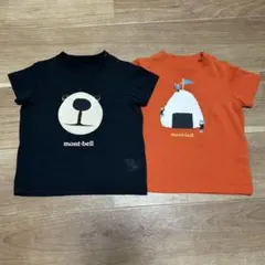 モンベル　WIC.T Baby's おにぎり山　モンタベアフェイス　Tシャツ