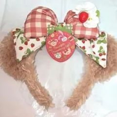 ディズニー カチューシャ シェリーメイ ハートフェルトストロベリーギフト