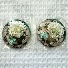 不死川実弥 缶バッジ ぴた!でふぉめ vol.3 鬼滅の刃 ガチャガチャ