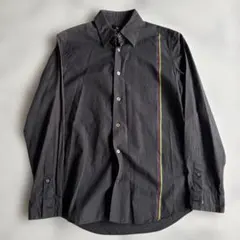 ✨大人気✨ポールスミス　紺　マルチストライプ長袖シャツS