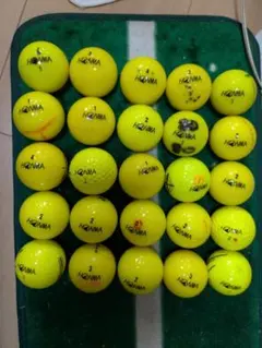HONMA ゴルフボール イエロー 25個マジックあり243のサムネイル