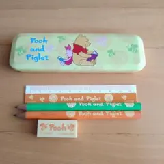 プーさん　ミニ文房具セット