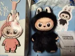 正規品　ラブブ　イニシャル　Ｒ　ブラック