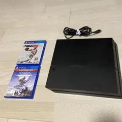 PlayStation 4 本体 + カセット2個付【動作確認済】