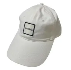 Calvin Klein ホワイト キャップ　新品 メンズ　レディース　帽子