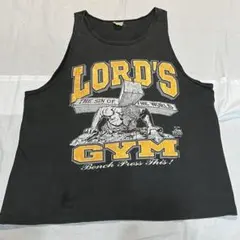 1990コピーライト90s LORD'S GYM ヴィンテージ タンクトップ