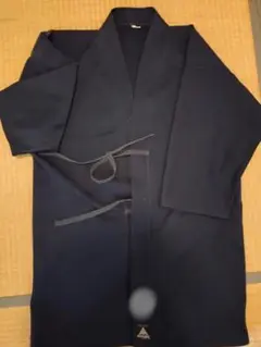 剣道着 HOKUBU ネイビー ジャージ素材 Ｌサイズ