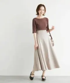 ロペピクニック　バックレースアップサス付き　フレアスカート