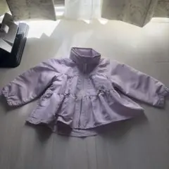 ウインドブレーカー　90 ベベ　slip slap ラベンダー紫　長袖　BeBe