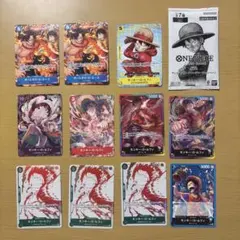 ワンピースカード モンキー・D・ルフィ 6枚セット - メルカリ