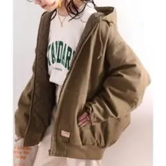 M　Java　フード　キルティング　ジャケット　コート　新品　未使用　オリーブ