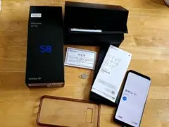未使用 Galaxy S8 docomo SC-02J 本体　箱　ケース付き