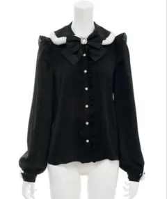 Secret Honey ファートリミングブラウス