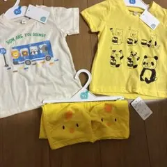 新品　半袖Tシャツ　半ズボンセット　まとめ売り　トップス　ボトムス　ベビー服　夏