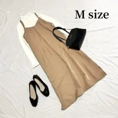 【コーデ売り】新品あり！キャミワンピース＋ハイネックニット　美品　Mサイズ相当