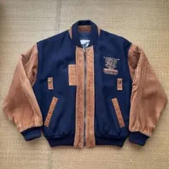 古着 オーストラリアヴィンテージ BONZ 本革スタジャン オレンジブラウン