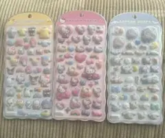 コットンパフィシール　サンリオ　キティ　シナモ