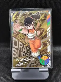 ドラゴンボールスーパーダイバーズ　金筐体　黄金のマシン　女性女の子アバターカード