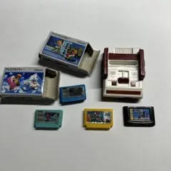 ミニチュア ガチャ ファミコン ゲームソフト