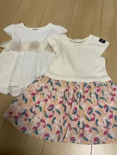 ベビー服 トップス ワンピース 80cm 2点セット