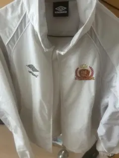 9090×umbro emblem nylon jacket whiteMサイズ