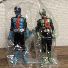 ソフビ魂　仮面ライダーTHE FIRST 1号・2号　2個セット