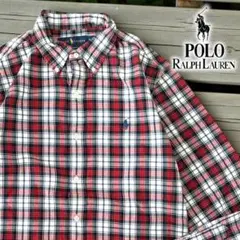 Polo by ラルフローレン　チェックボタンダウンシャツ